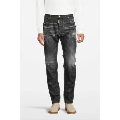 Dsquared2 Cool Guy Jeans Black Größe: 44 | Slim Jeans Outlet | Herren | Schwarz