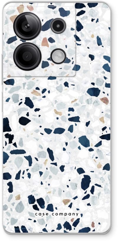 Case Company® - Hoesje geschikt voor Xiaomi Redmi Note 13 5G hoesje - Terrazzo N°1 - Soft Cover Telefoonhoesje - Bescherming aan alle Kanten en Schermrand