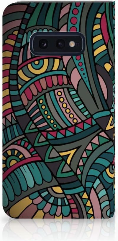 Samsung Galaxy S10e Hoesje met Magneet Aztec