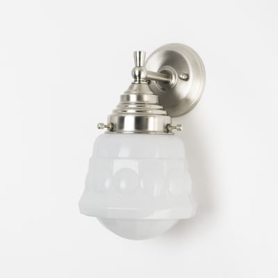 Wandlamp Weimar Royal Matnikkel. - Art Deco Trade