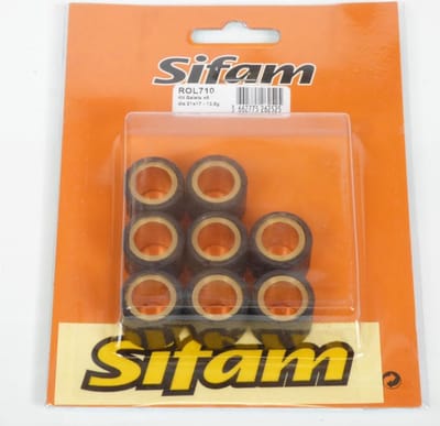 sifam variator roller voor scooter piaggio 300 beverly ie abs euro4 2016 tot 2020 21x17 13.8grs nieuw