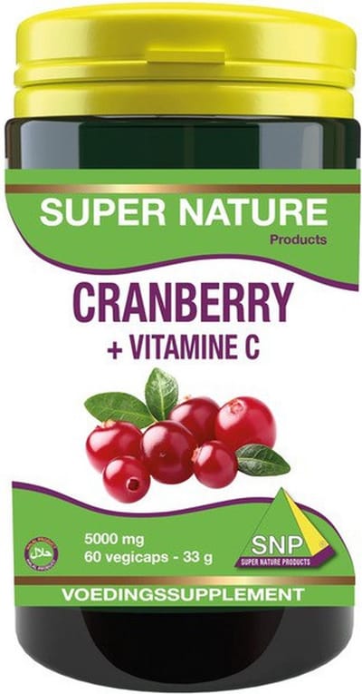 Snp Cranberry Vitamin C 5000 Mg - 60 Capsules