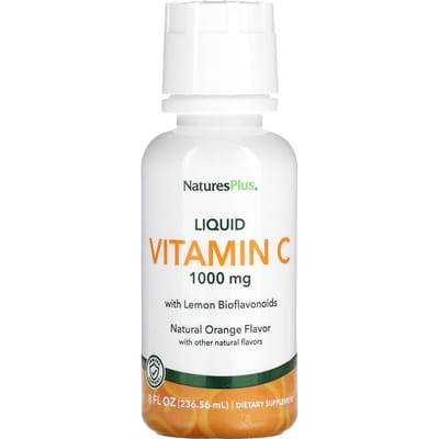 Vloeitamine C, Natuurlijke Sinaasappel, 236,56 ml (8 fl oz)
