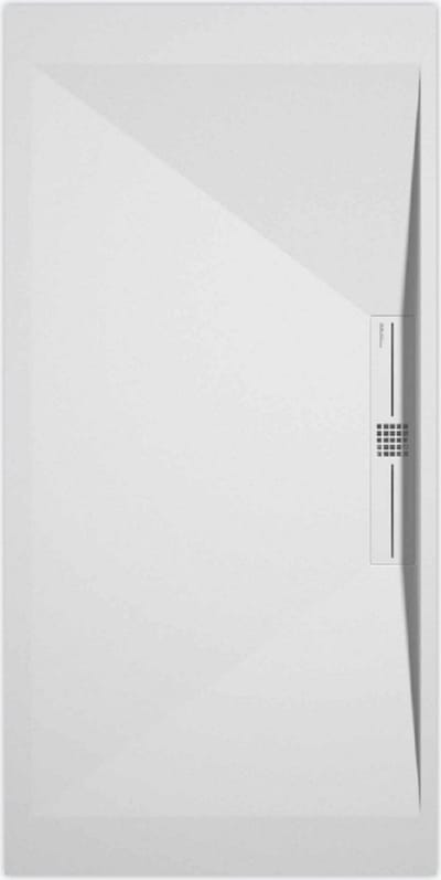 Sanifun douchebak Stone Side White Smooth 900 x 900 P