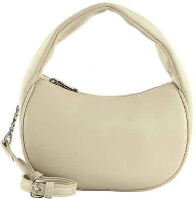 SEIDENFELT MANUFAKTUR Handtas Schoudertas Handbag Tofu Beige