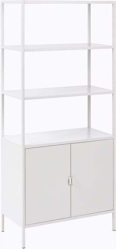 KAURI - Kantoorkast - Lichtgrijs - Staal