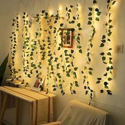 Bovista Lichtslinger - Lichtsnoer Buiten - Binnen - Klimop Slinger - Slinger Met Led Lichtjes - LED Klimop - 2M
