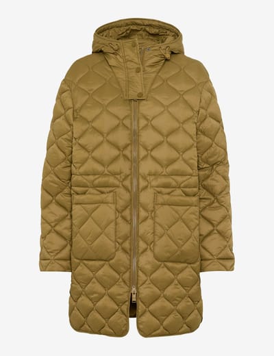 Brax Dames Mantel  Style KAYA faded khaki Groen Khaki, groen - khaki, maat 34