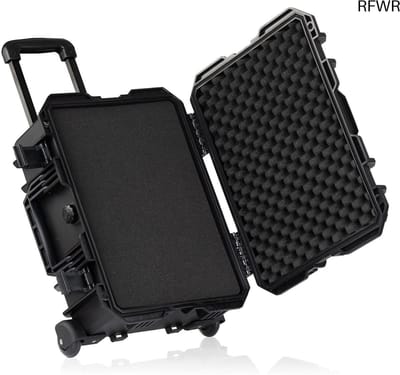 RFWR® Transportkoffer voor Gereedschap en Camera's met Wielen - 18 Liter Hardshell Outdoorbox