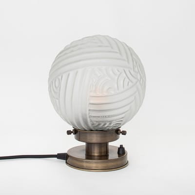 Tafellamp Nouveau Romance Geëtst 20's Brons - Art Deco Trade