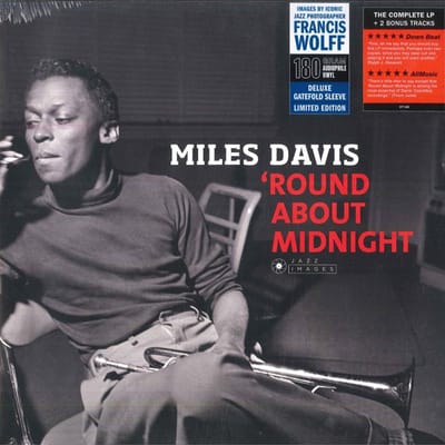 LP Plaat MILES DAVIS - 'Round About Midnight 37149 Jazz Images 2020 Europa Jazz