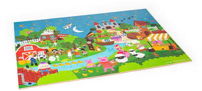 Bigjigs vloerpuzzel rijmpje