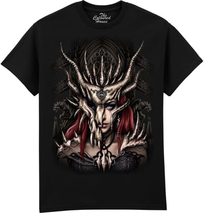 Draak Dragon Mask The Coloured House T-shirt S