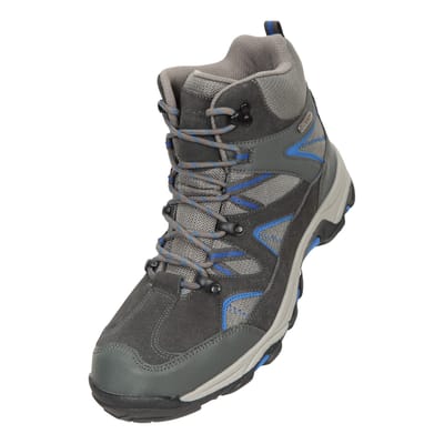 Mountain Warehouse Heren Rapid Suede Wandelschoenen (Donkergrijs)