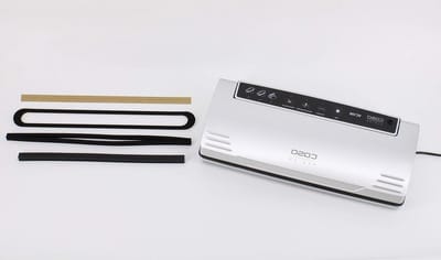 Vacuümsealer Onderdelen - Reparatieset Afdichter - Apparaat Onderhoud - Compleet Vervangingspakket - 4 Delen - Zwart
