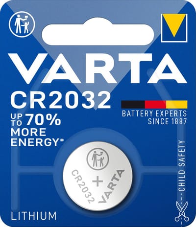 Battery Varta CR-2032 3V - 10 pakjes van 1 stuks - Knoopcel