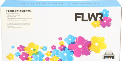 FLWR - Toner / 15A / Zwart - Geschikt voor HP
