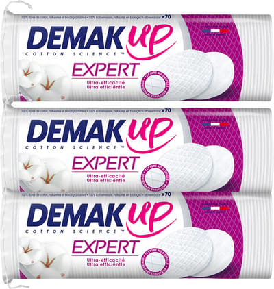 Demak Up Duo+ Rond  Wattenschijfjes - 3x70 st