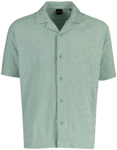 Hugo Boss poloshirt korte mouw turquoise
