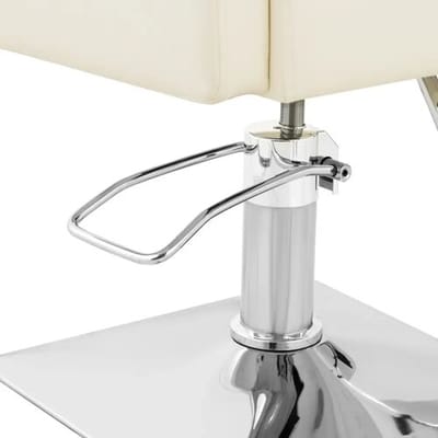physa Kappersstoel Carlisle met voetsteun - zithoogte 49 - 63 cm - 150 kg - beige 10040863