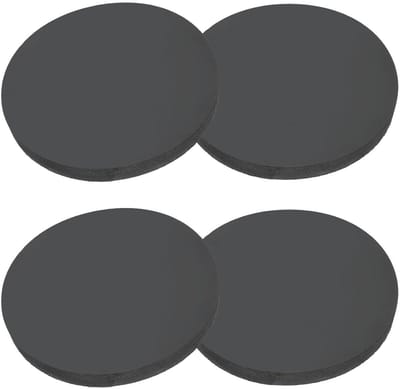 Rubberen Sluitringen - Afstandshulzen Afdichtingen - Trillingen Dempen - Duurzaam Flexibel Rubber - 85 x 8 mm - Zwart