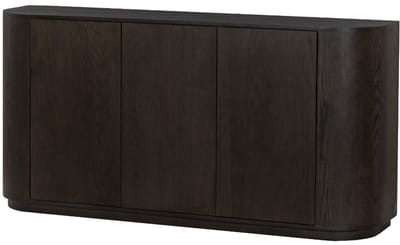 Livingfurn - Dressoir Novero Espresso - 45x170x80cm