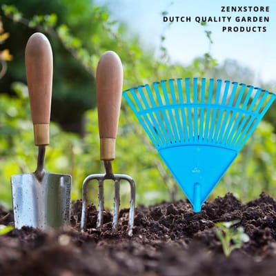 Scarifier Borstel voor Graszaad, Betrouwbare Tuinborstel voor Dagelijks Gebruik, Ideaal om Mos en Onkruid te Verwijderen van Uw Gazon