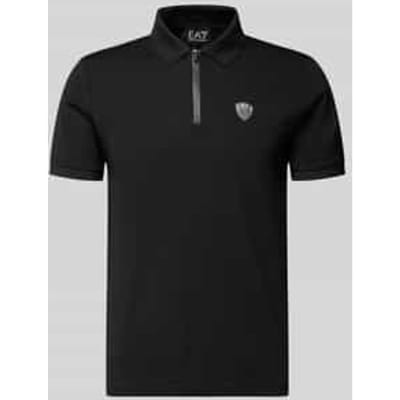 Ea7 Emporio Armani 8npf13_pjrgz Korte Mouw Poloshirt Zwart XL Man