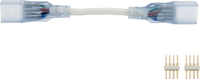 Groenovatie LED Neon RGB Connector - 4-Aderig - Soldeervrij - Extra Small