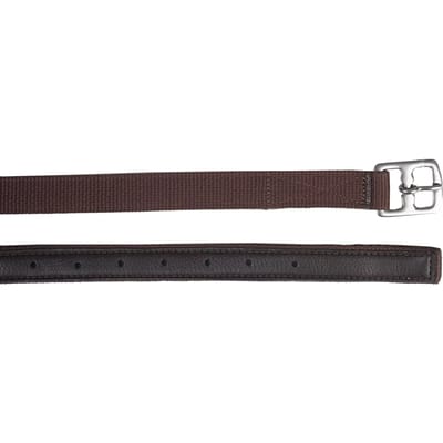 Horka Beugelriemen  Nylon - Brown-silver - 115 Cm