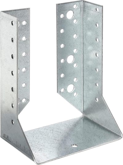 Balkschoen - Verbindingsstuk - Houtverbinding maken - Sendzimir verzinkt - 120x160 mm - Zilver