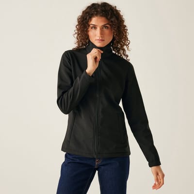 Jas Hiking Dames Waterdicht Ademend Ablaze Printable Softshell