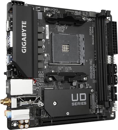 GIGABYTE A520I AC Moederbord - AMD A520 - AMD AM4 - DDR4 RAM - Mini-ITX
