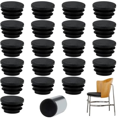 20 stuks Lamellenpluggen Ronde kunststof Doppen voor Buis 22 mm