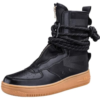 Koppel-stijl Sneakers voor Herfst en Winter Effen Kleuren Trendy Street Style Smal-gat Stijl Grote Maat Uniek Hoge Sneakers 36