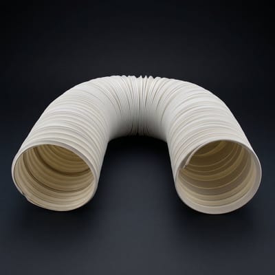 Cheqo® Luchtafvoerslang - Airco Slang - Afvoerslang Airco - Mobiele Airco - Flexibele Slang - Ventilatieslang - Afzuigslang - Airconditioner Slang - Aircoslang - Wit - Universele Vervangingsslang - Uitlaatslang - Airco Buis - Luchtslang