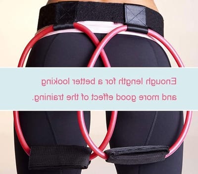 Stretchband met Weerstandskoord voor Thuistraining van Benen en Billen - Ideaal voor Dagelijks Oefenen en Versterken van Spieren