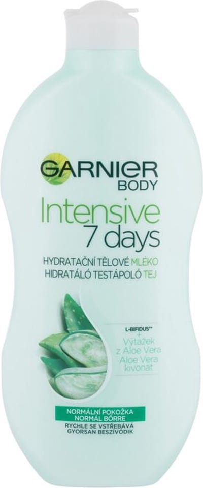 GARNIER - Moisturising body lotion with aloe vera (Intensive 7days) 400 ml - 400ml