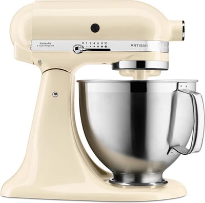 Kitchenaid Artisan KSM185 - Standmixer - 4.8L - Amandelwit
