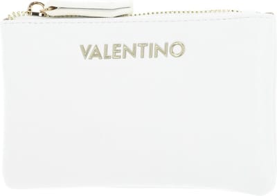 VALENTINO Sleutelgeval Zero Re Zip Wallet Bianco Wit
