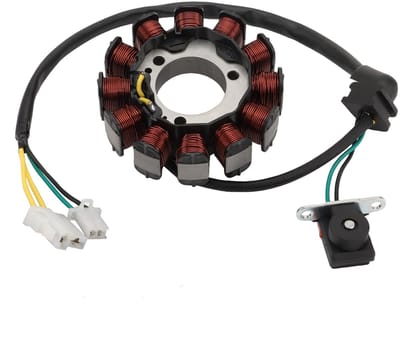 Dailygoods - 12 Coil Magneto Stator voor Suzuki GSX-R150RFX-Q & Gixxer 150 SF150