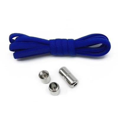 (Kobalt Blauw) Elastische Schoenveters - Schoenen & Kleding - kinder veters - Anti-losse veters - Schoencadeautjes| Kobalt Blauw