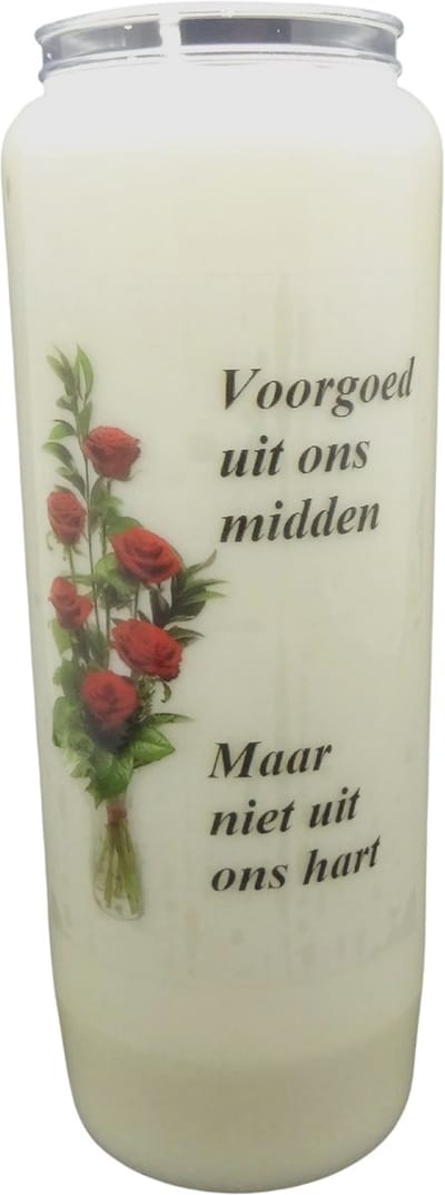 Noveenkaars Spreuk 015 - 9 dagen brander (5 stuks)