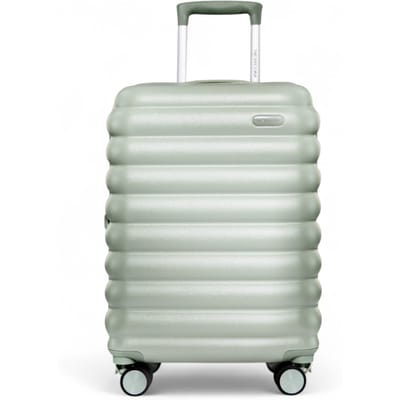 Harde koffer voor handbagage 37 x 22 x 55 cm Groen TSA Veilige bagagekoffer Geschikt voor Easyjet, Ryanair