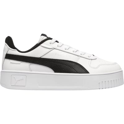 PUMA Carina Street Dames Sneakers - Wit/Zwart