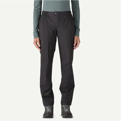 Patagonia Granite Crest Regenbroek Dames (Maat - XL, Kleur - BLACK)