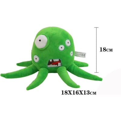 Nieuw Spel Pluche Speelgoed Schattig Zacht Gevuld Groen Monster Kussen Poppen Voor Kind Kerst Verjaardagscadeau
