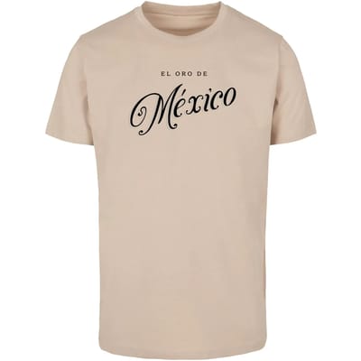 Mister Tee - Mexico Salt Sip Lime Heren Tshirt - XS - Creme