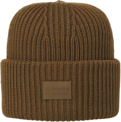JACK&JONES - JACHAKKAI BEANIE JNR - Jongens - Kinder Muts Gebreid - Maat L/XL