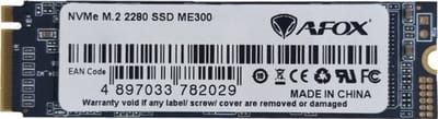 AFOX M.2 NVMe SSD - 512GB - PCIe Gen4 x4 - Leessnelheid 2500 MB/s - Schrijfsnelheid 1500 MB/s - 3D TLC - M.2 2280